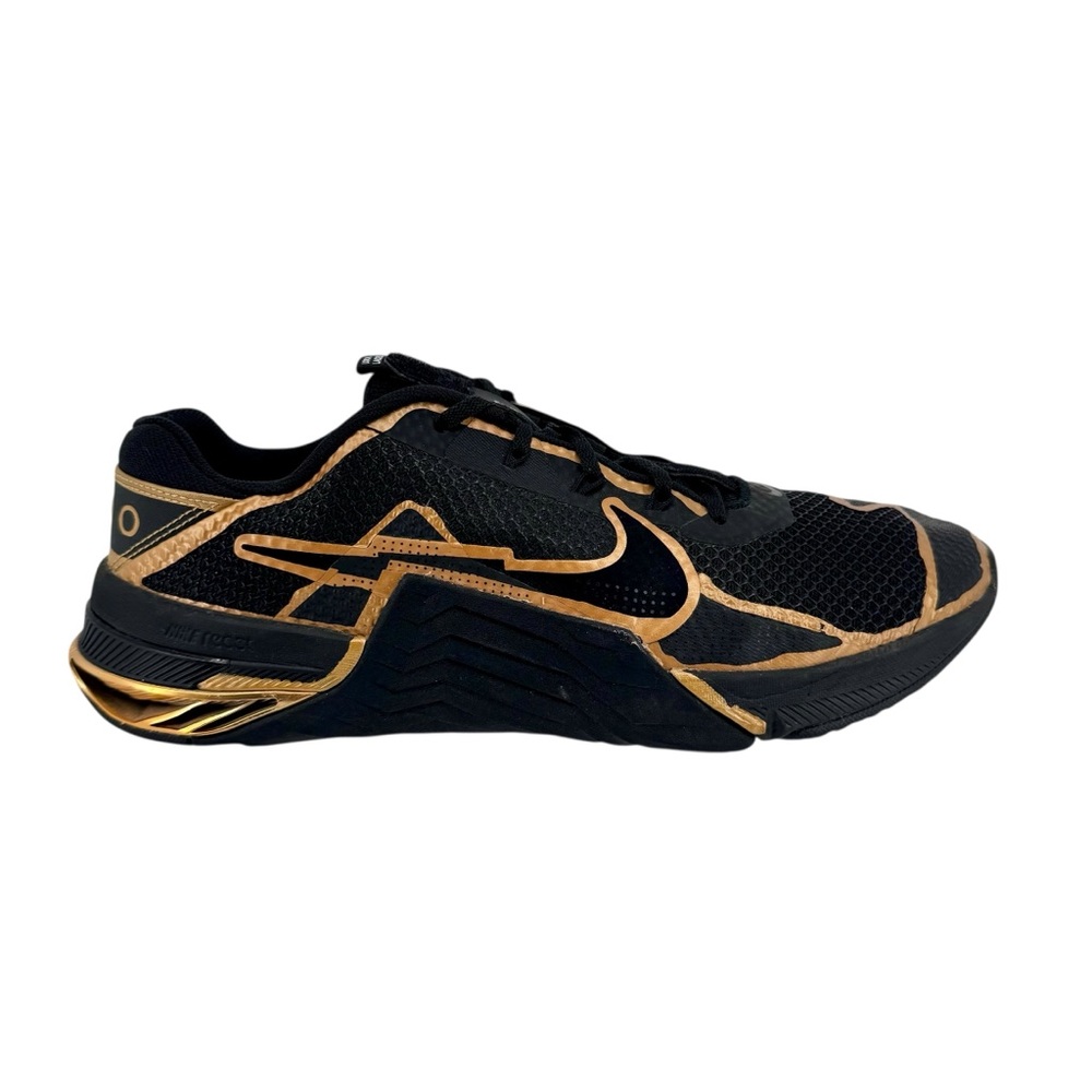 Nike Metcon 7 PE Mat Fraser Sneakers Men’s Size 12.5 Training Shoes Black Gold
